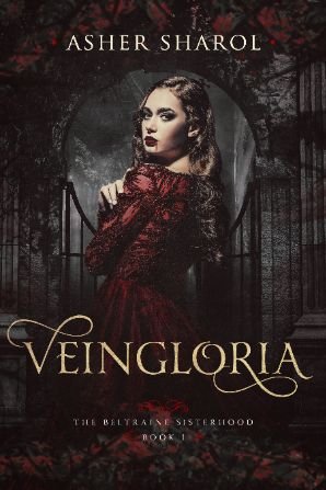 Dark fantasy book cover, Paranormal Fantasy, Vampire Book
