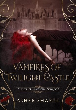 Dark fantasy book cover, Paranormal Fantasy, Vampire Book